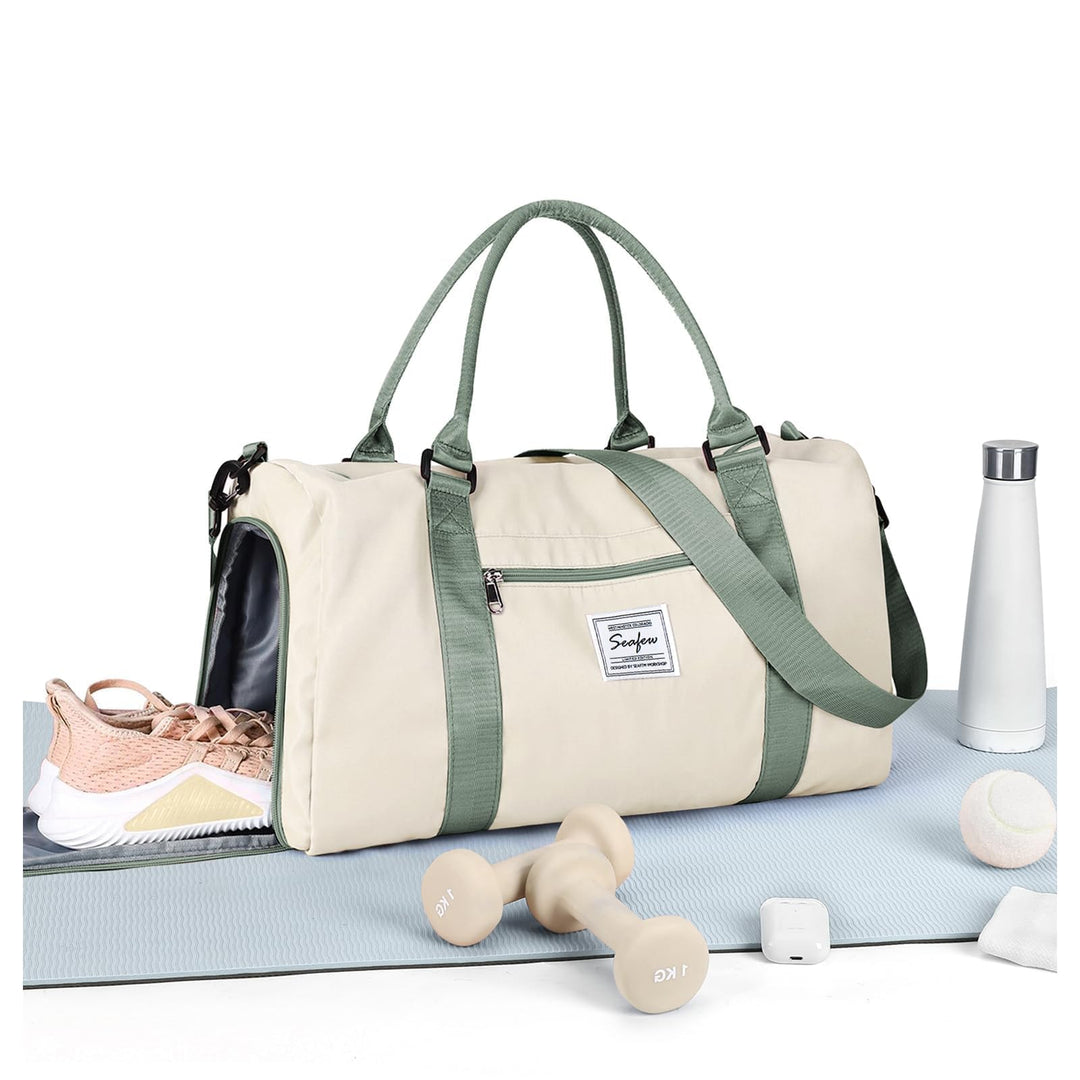 HYC00 Sport Duffel Bag Damen Sporttasche für Damen Herren mit Nassfach &amp; Schuhfach, Reisetasche Hand