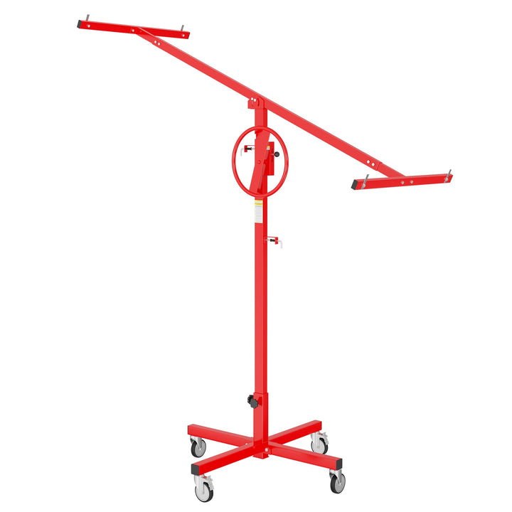 Montagehilfe für Gipskartonplatten Plattenheber für Trockenbau max. 40kg höhenverstellbar 170-290cm