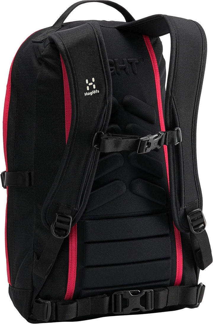 Haglöfs Tight Medium Rucksack Einheitsgrösse 4nt-true Black/Scarlet Red, Einheitsgrösse 4nt-true Bla