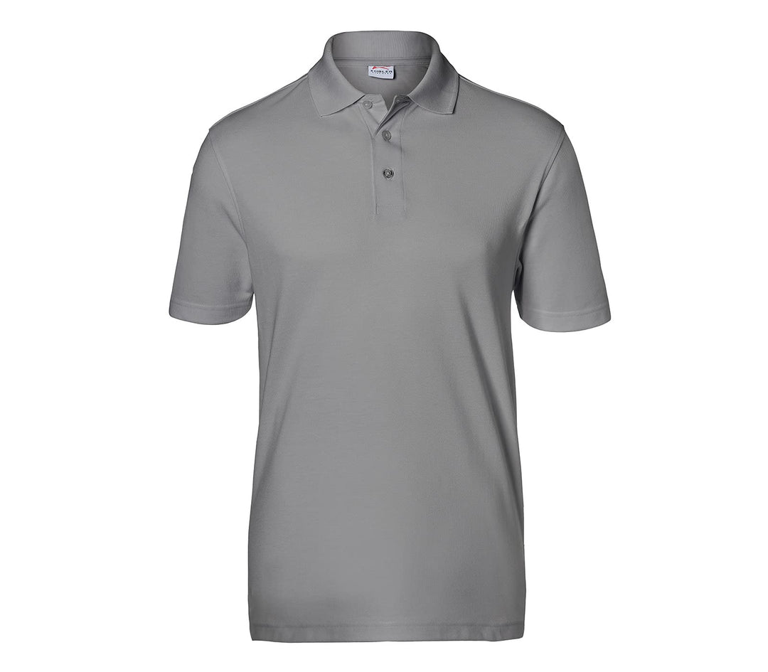 KÜBLER Workwear Herren Tshirt Golf Shirt 60 Grau, 60 Grau