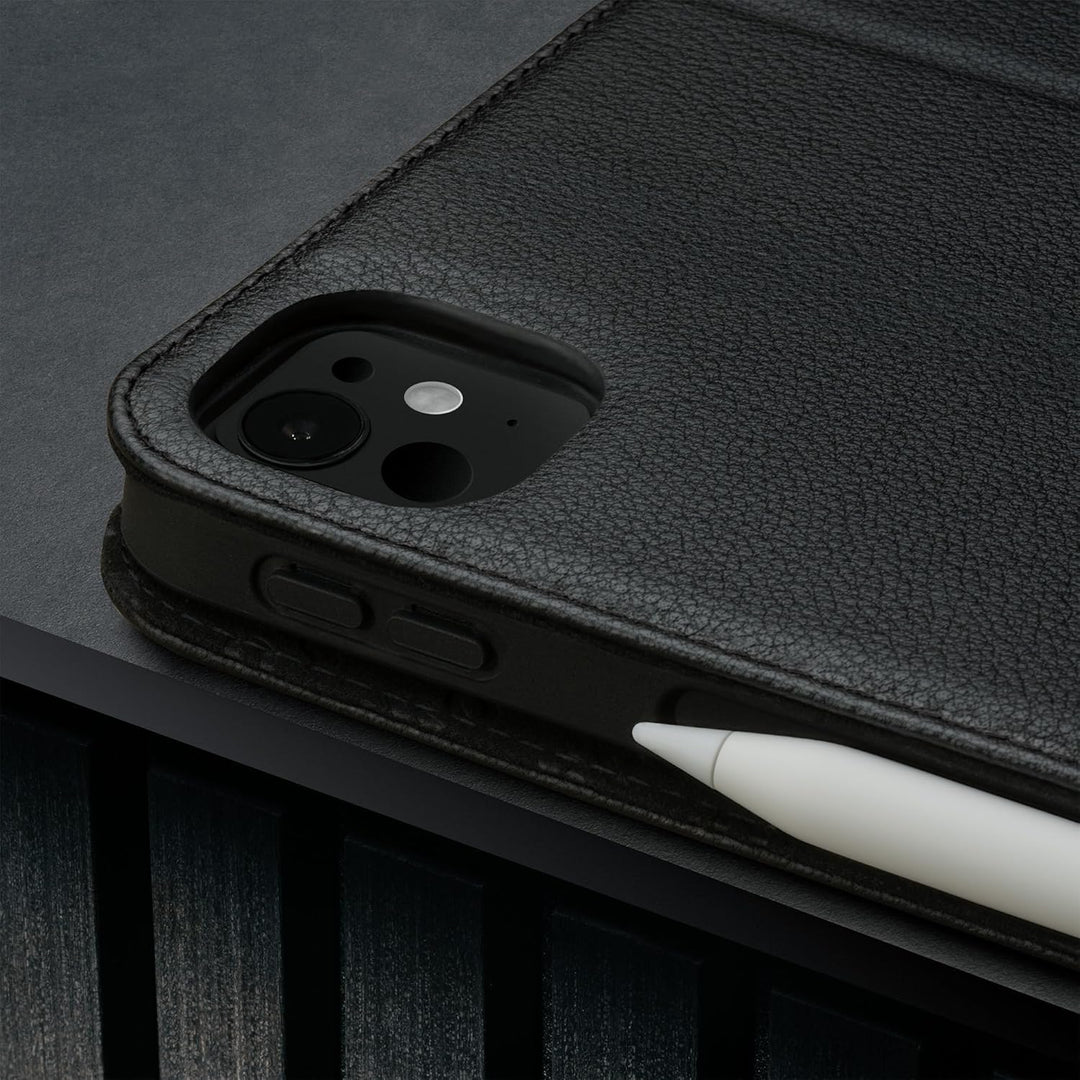 TORRO Lederhülle kompatibel mit iPad Pro 11" M5 / M4 - Echtleder iPad Pro 11 2025/2024 Hülle mit Sta