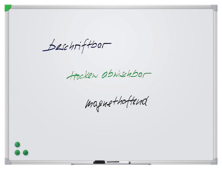 FRANKEN Whiteboard, Schreibtafel U-Act!Line®, lackiert, magnetisch, beschreibbar, trocken abwischbar
