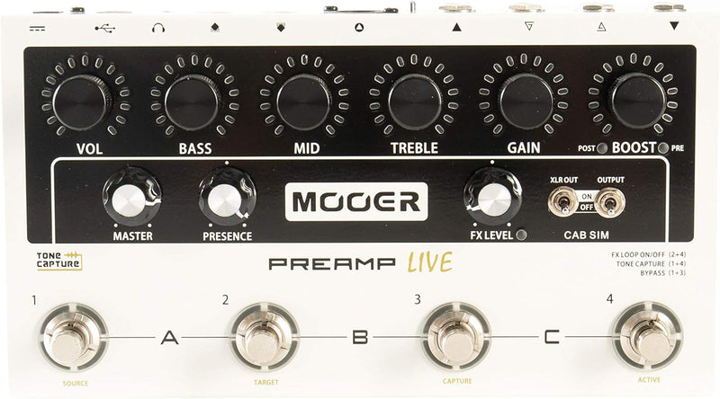 Mooer Preamp LIVE - Digital Multi Preamp Modeler