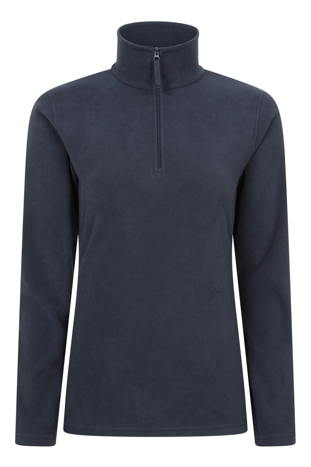 Mountain Warehouse Camber Womens Fleece - Lightweight Ladies Casual Sweater Top, Breathable, Zip Nec
