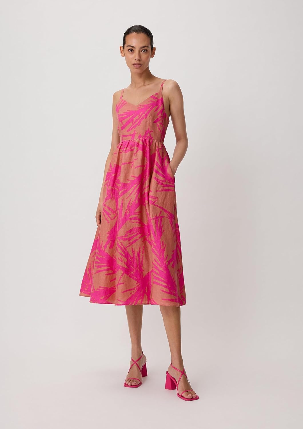 comma Damen Kleid 42 27a5, 42 27a5