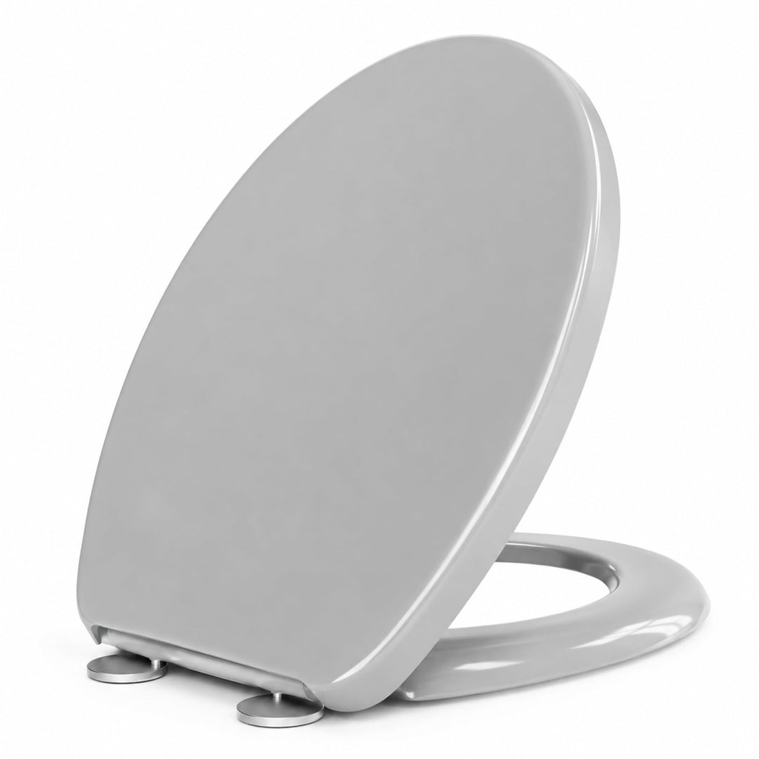 WC-Sitz Soft Close, Soft Close WC-Sitz mit Schnellverschluss für einfache Reinigung, Standard-Klo-To