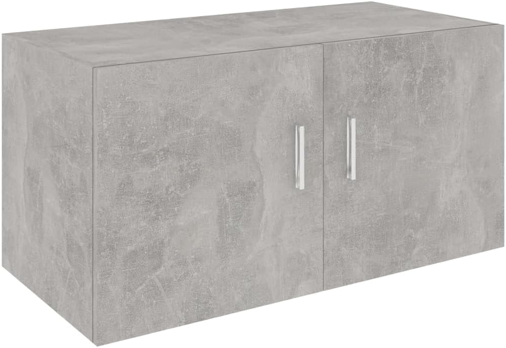 vidaXL Wandschrank mit 2 Türen Hängeschrank Wandregal Bücherregal Badschrank Schrank Aktenschrank Ob