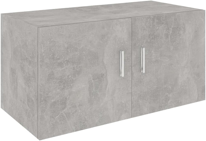 vidaXL Wandschrank mit 2 Türen Hängeschrank Wandregal Bücherregal Badschrank Schrank Aktenschrank Ob