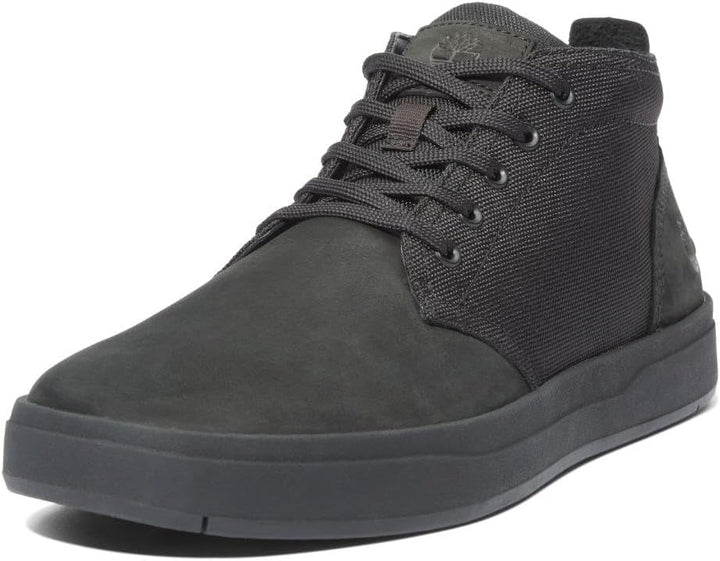 Timberland Herren Davis Square F/L Chukka Trainers and Sneakers Shoes 40 EU Schwarz, 40 EU Schwarz