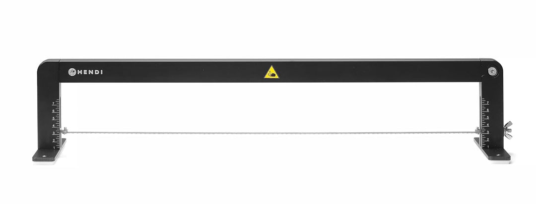 HENDI Tortenschneider, Länge der Säge: 57cm, höhenverstellbare Säge, zum exakten Schneiden von Torte