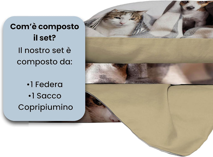 Italian Bed Linen MB Home Italy, Goodnight Bettbezug Set, Peggy, Einzelbett Einzelbett Peggy, Einzel