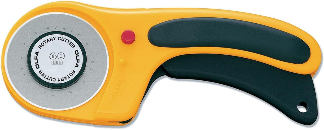 Olfa Rty3/ DxDeluxe Rollenschneider 60 mm 60mm Rotationsmesser RTY-3/DX, 60mm Rotationsmesser RTY-3/