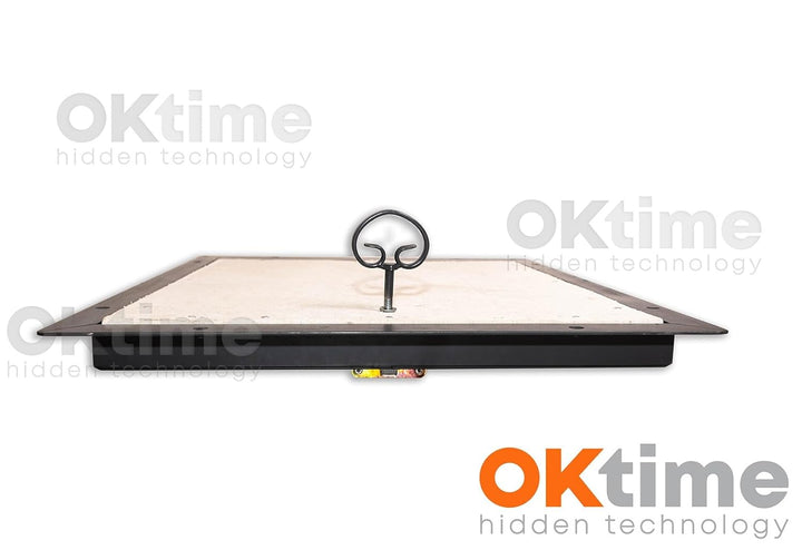 Schachtabdeckung 700 mm x 600 mm Seitenscharniere - Bodenluke Schachtdeckel Revisionsschacht Kanalsc