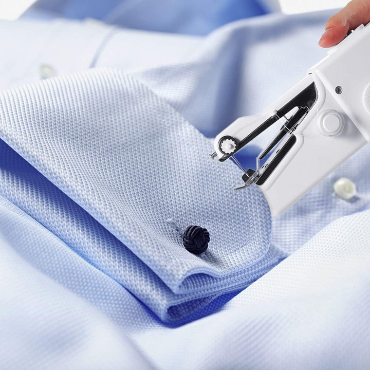 Handnähmaschine, Tragbare Mini-Nähmaschine, Kabellose Tragbare Elektrische Handnähmaschine Mit Nähzu