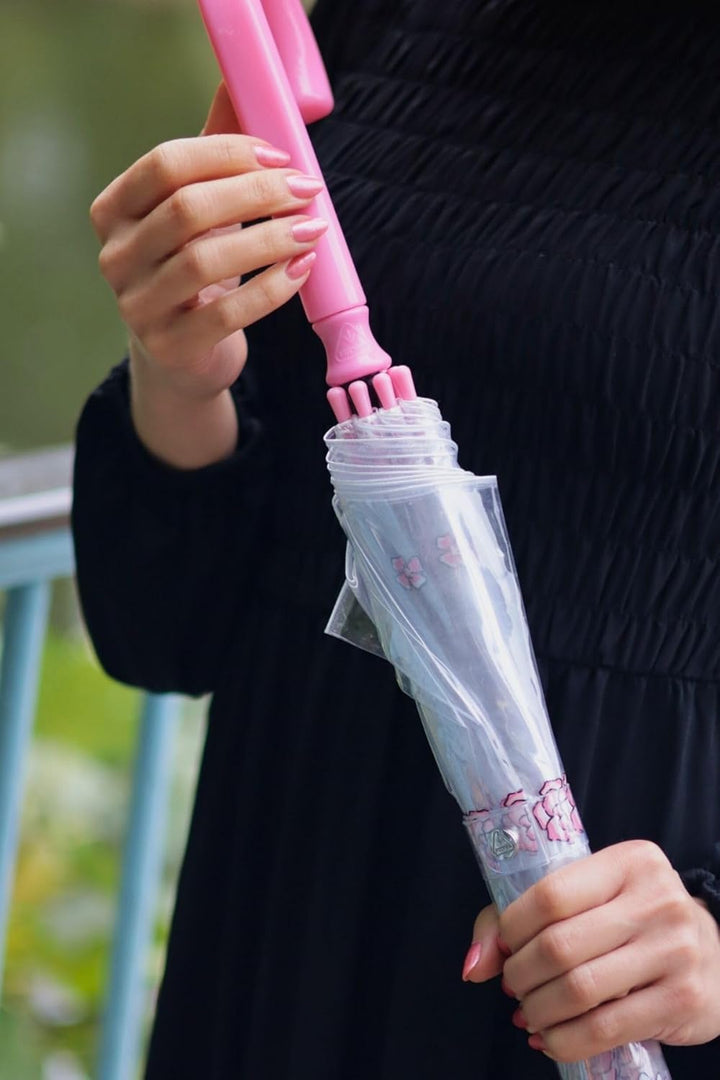 Damenstockschirm / Pink