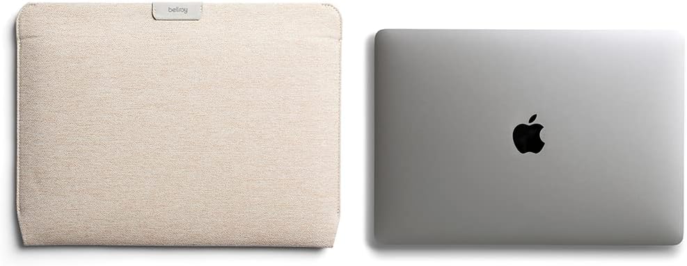 Bellroy Laptop Sleeve (14’’ Laptop, wasserabweisendes recyceltes Gewebe, Magnetverschluss) - Saltbus