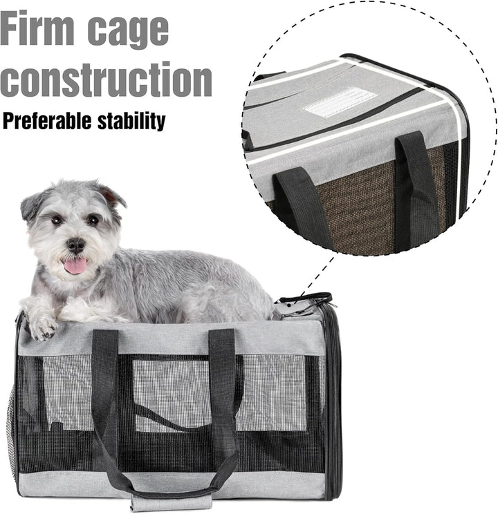 HITSLAM hundebox Faltbar Hundetransportbox Katzentransportbox Katzenbox Transportbox katzentasche fü