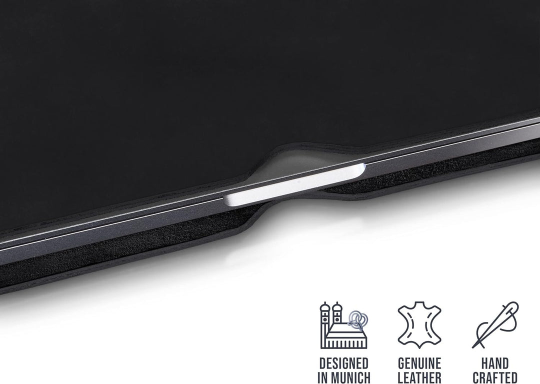Lederhülle AVIOR MacBook Pro 16 - Laptop Schutz Hülle Cover Case Sleeve M1 M2 M3 I Hangearbeitete Le