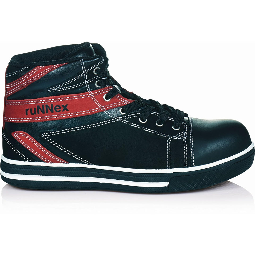 ruNNex Sicherheitshochschuhe S3 SportStar modern und leicht Grösse 46, schwarz, 5343 46 EU, 46 EU