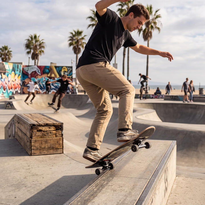 Alomejor 2 Stücke Professionelle Skateboard Brücke Bracke für Skateboard Riemenantrieb 4 Rad Longboa