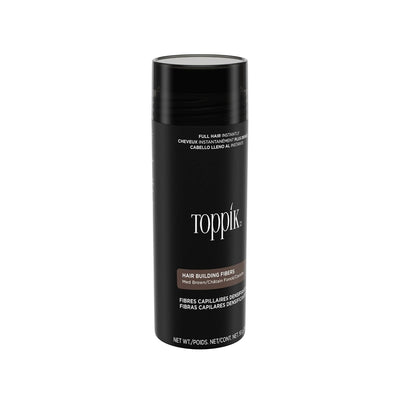 Toppik Haarfasern , Mittelbraun, natürlich gewonnene Fasern aus Keratin für voller aussehendes Haar