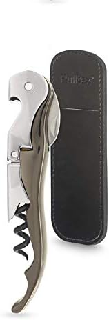 Pulltex Pulltap's Classic Graphite Korkenzieher + Verpackung, mehrfarbig, Wein