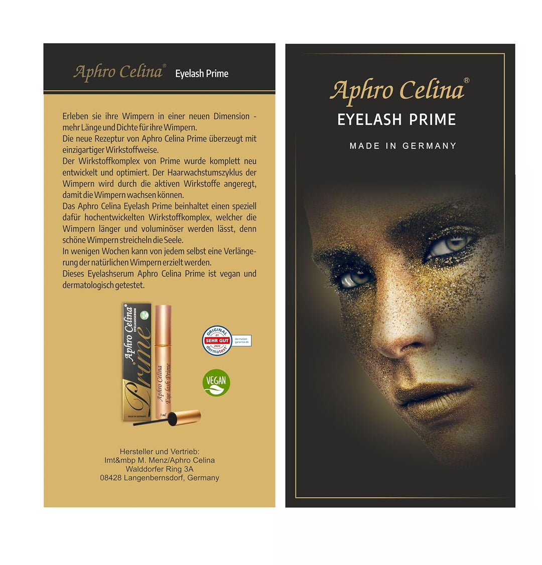 Aphro Celina Prime Wimpernserum Vegan 1er Pack (1x3 ml)