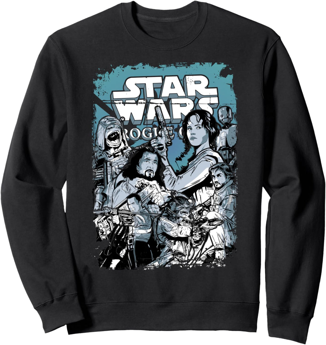 Star Wars Rogue One Team Poster Sweatshirt