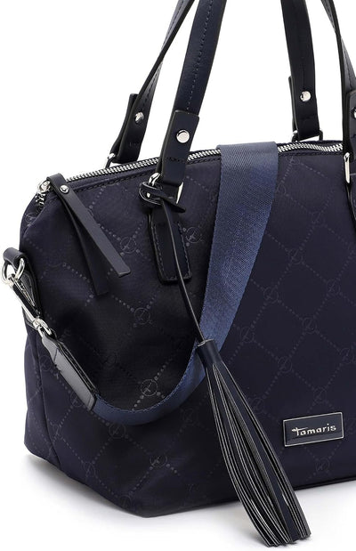 Tamaris Shopper TAS Lisa 32387 Damen Handtaschen Print Einheitsgrösse Blue 500, Einheitsgrösse Blue