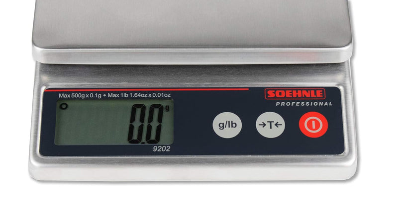 SOEHNLE PROFESSIONAL Kompaktwaage 9202 bis 500g -