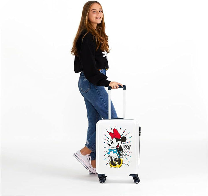 Disney Magic Kindergepäck, 55 cm, 33 liters, Weiss (Blanco)