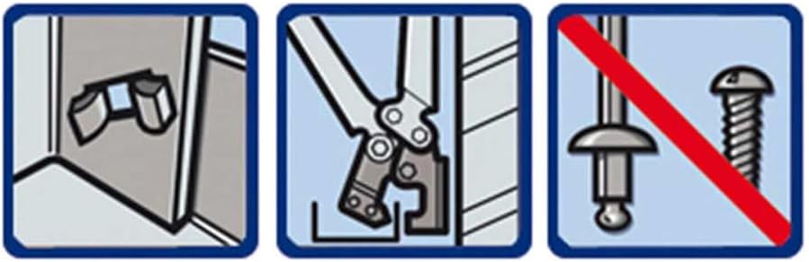 EDMA Profil 2 Rm - Verbundzange für Profile Mit Max. Breite 70mm