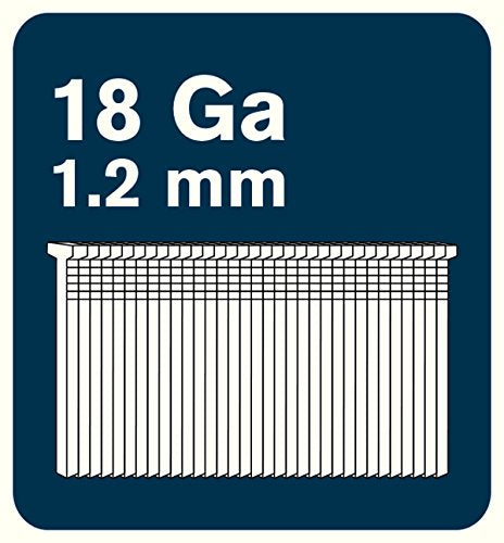 Rapid Nägel Typ 8, 25mm Stauchkopfnägel 18Ga, 5.000 Stück, für Tacker, Druckluftnagler und Elektrona