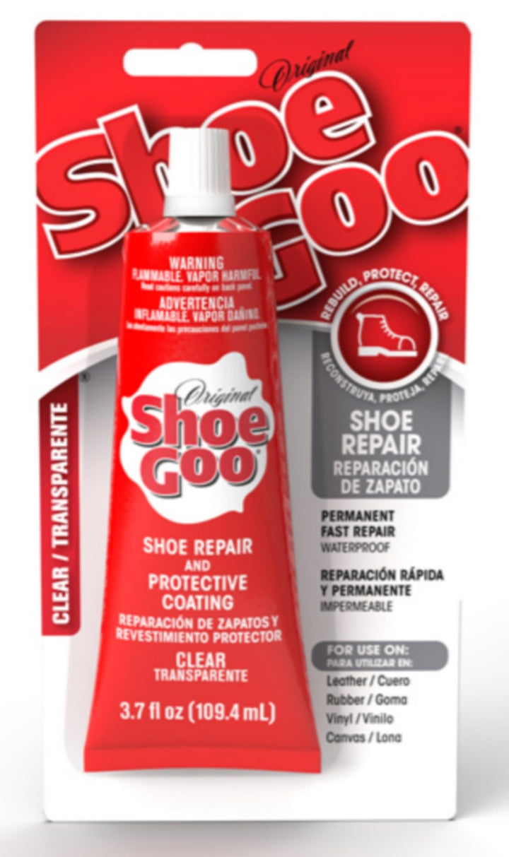 Shoe Goo Clear 109,4ml Original inkl. Deutscher Anleitung & Beizettel + Vamos Skate Co. Sticker (255