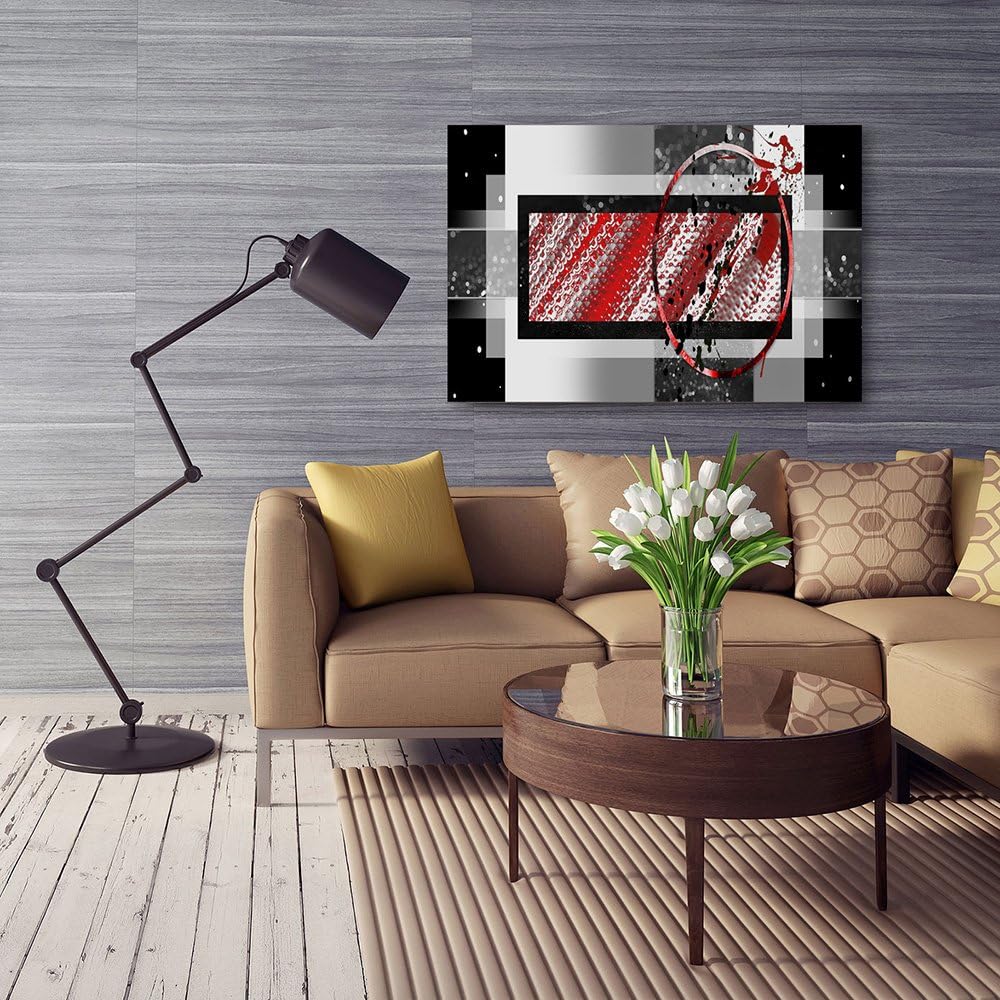 Feeby. Wandbild - 1 Teilig - 50x70 cm, Leinwand Bild Leinwandbilder Bilder Wandbilder Kunstdruck, AB