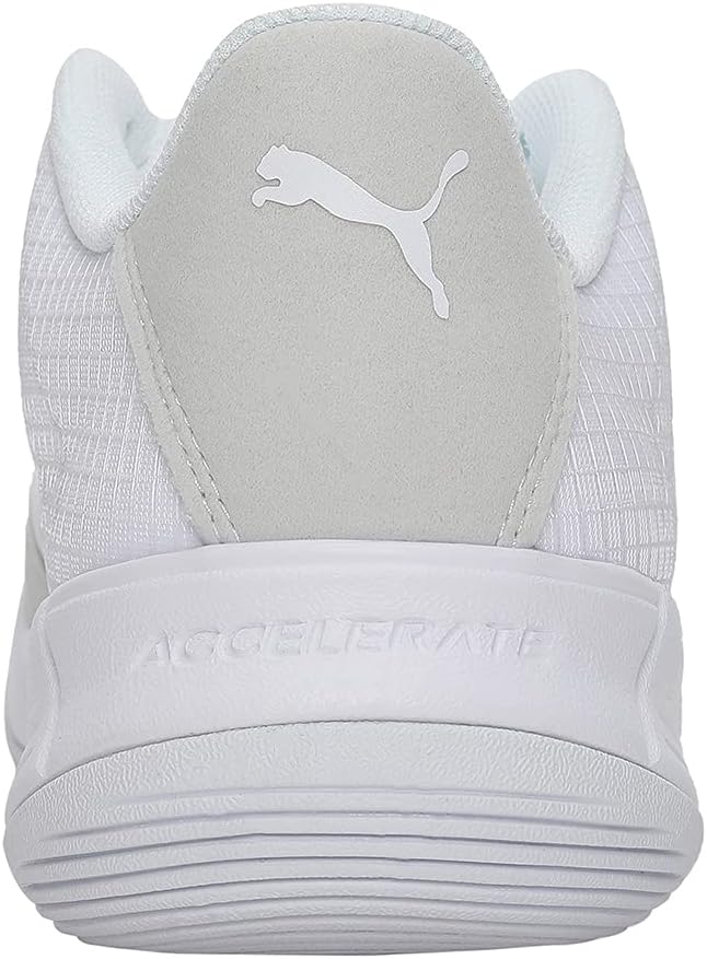 PUMA Unisex Accelerate Pro Hallenturnschuh 39 EU Puma White Nimbus Cloud, 39 EU Puma White Nimbus Cl