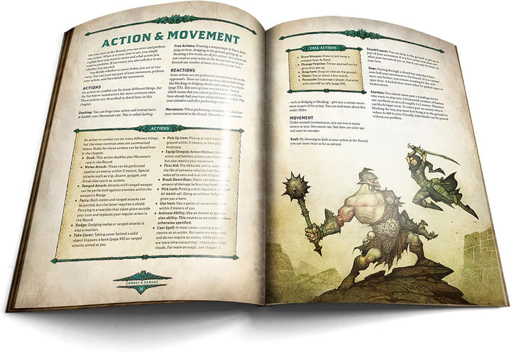 Dragonbane: RPG Core Set - Mirth & Mayhem Boxed Set, Free League Publishing, Includes-Dice, Rulebook
