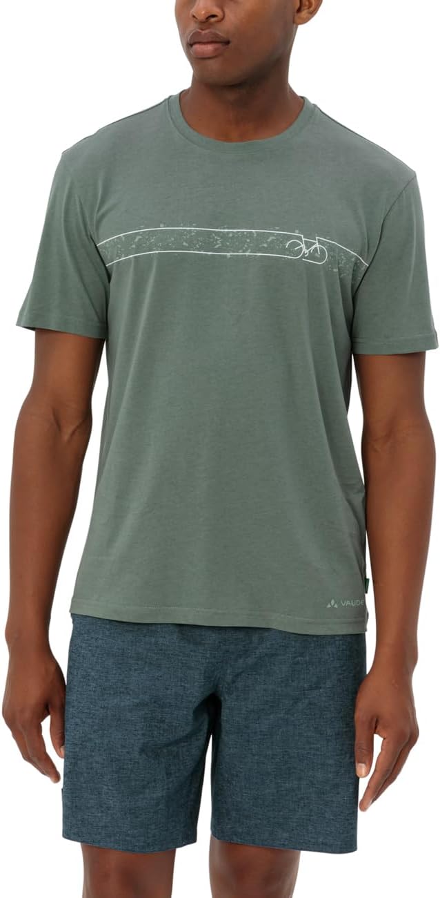 VAUDE Herren Men's Cyclist T-Shirt V T-Shirt S Agave, S Agave