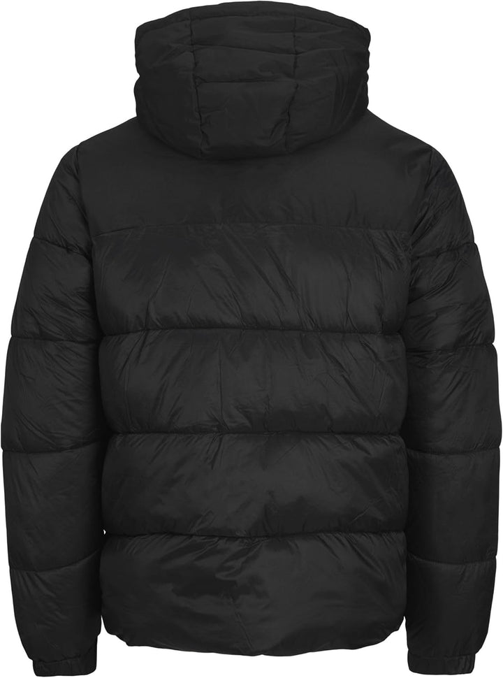 JACK & JONES Male Steppjacke Steppjacke M Schwarz, M Schwarz