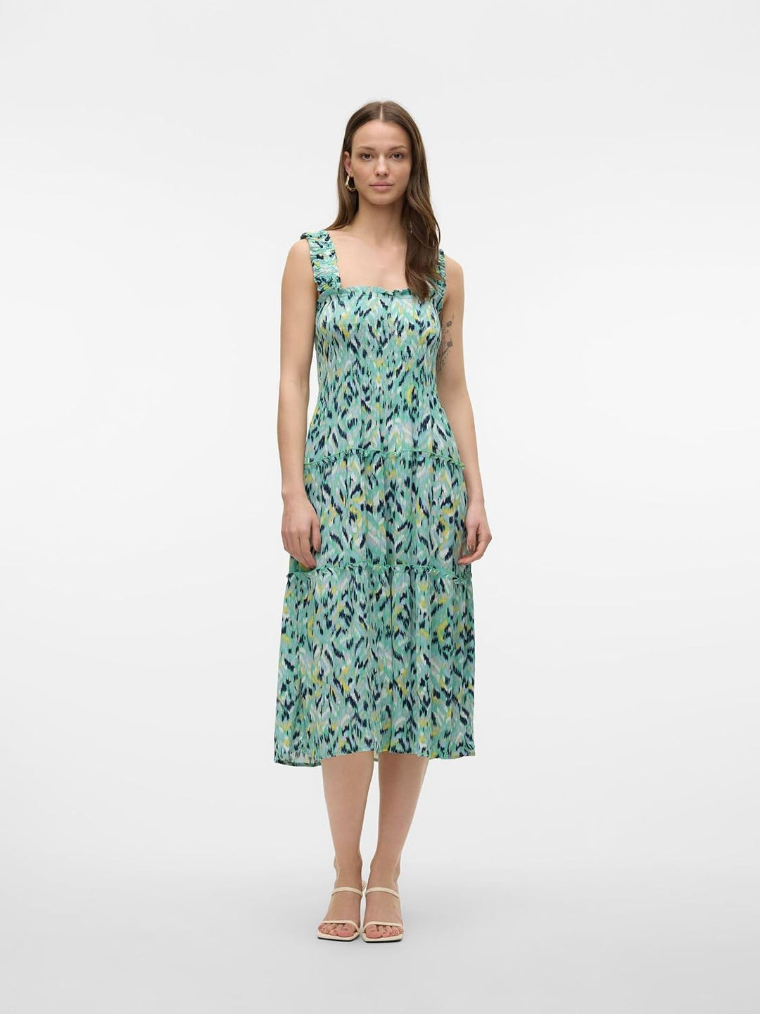 VERO MODA Female Kleid VMMENNY Langes Kleid | Dress XS Katydid, XS Katydid