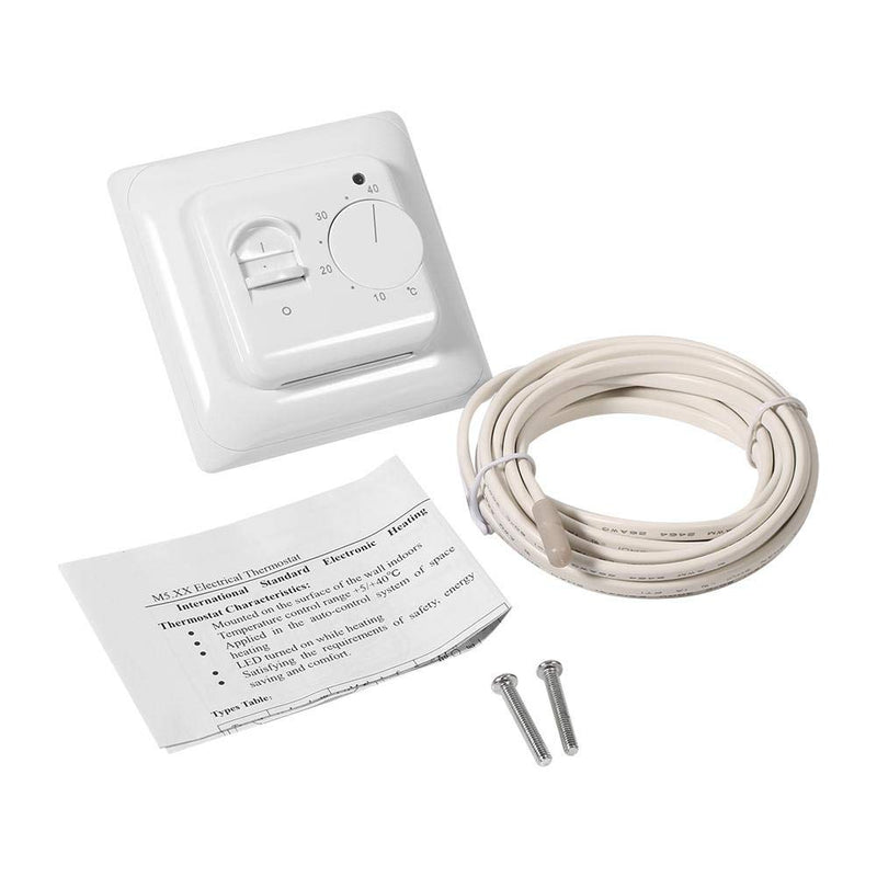 Fussbodenheizungs-Thermostat, 230V-Raum-mechanisches manuelles Heizungs-Thermostat-Klima-Temperaturs