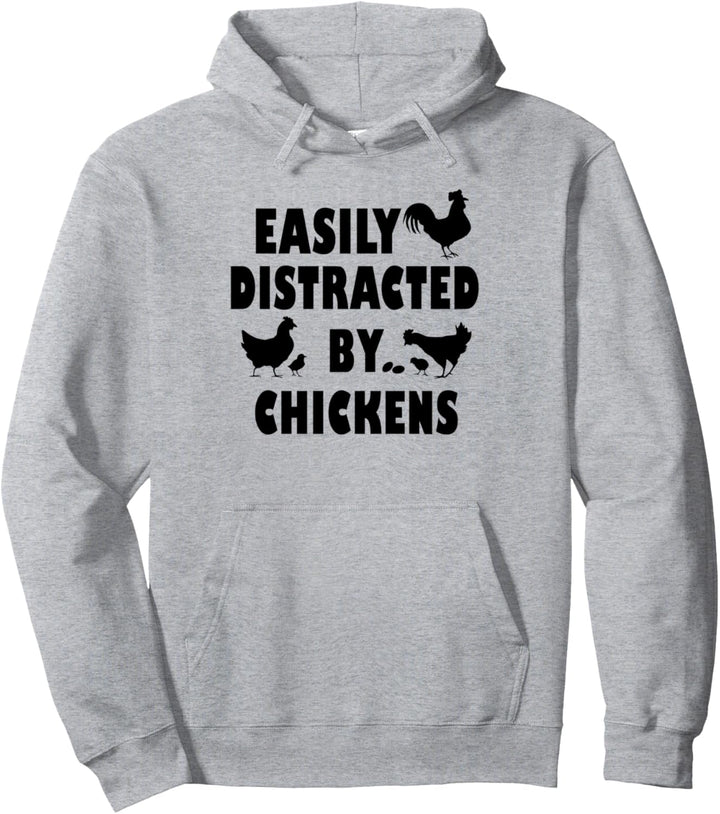 Bauernhof Tier niedlich Huhn mit Ei Pullover Hoodie