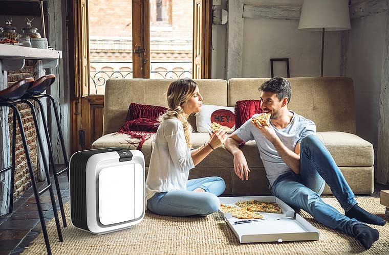 BONECO 3in1 Hybrid Luftbefeuchter & Luftreiniger H700 I 10L Wassertank I für Räume bis 150 m² I 6 Le