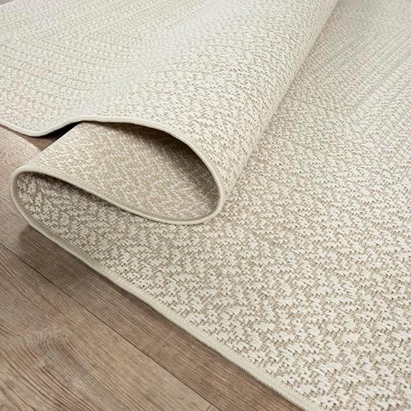 the carpet Kansas - robuster In- und Outdoor Teppich im natürlichen Jute-Look, wetterfest, geeignet