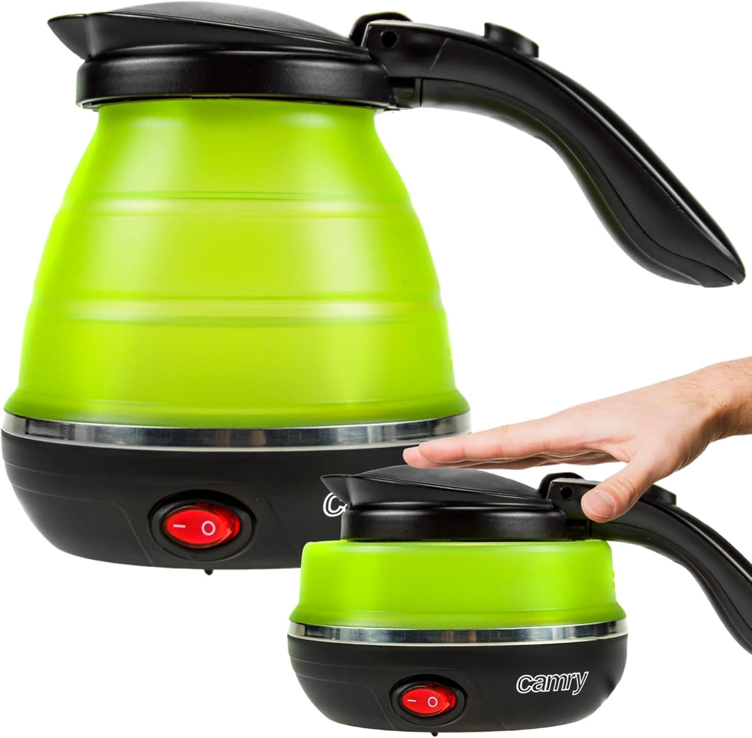 CAMRY CR 1265 MRY cr-1265 Wasserkocher faltbar grün, Kunststoff, 0, 5