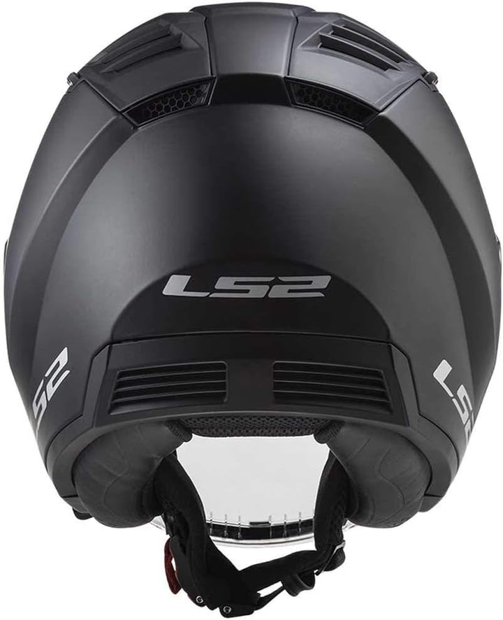 LS2, jethelm Copter, Schwarzmat, XXL XXL Schwarzmat, XXL Schwarzmat