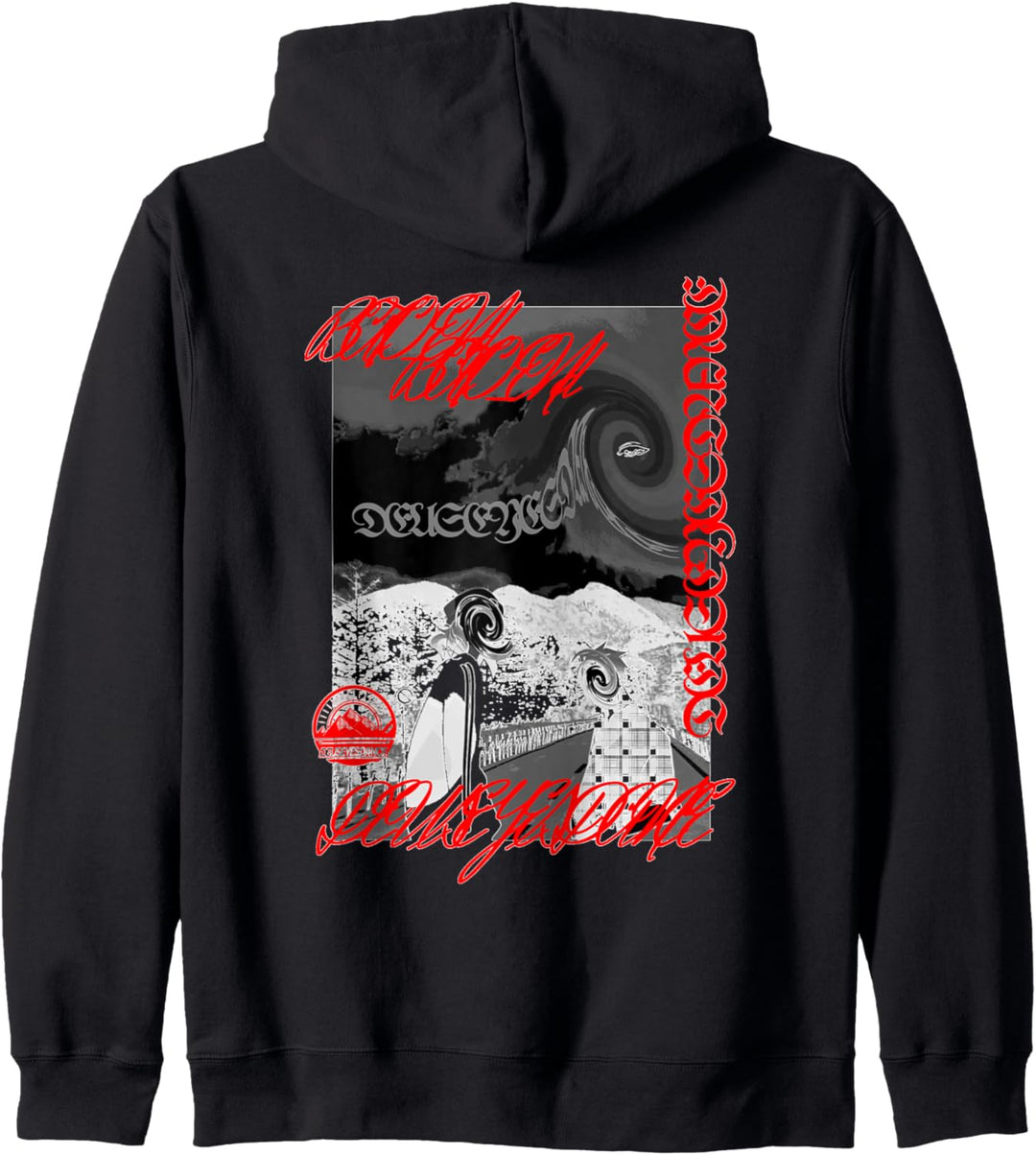 NAR-T-0004-BAD ENd DED Kapuzenjacke