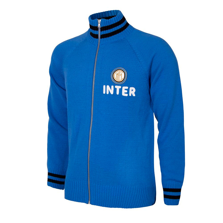 Inter 68 Retro Football Jacke, 1960-68 Unisex Erwachsene, S