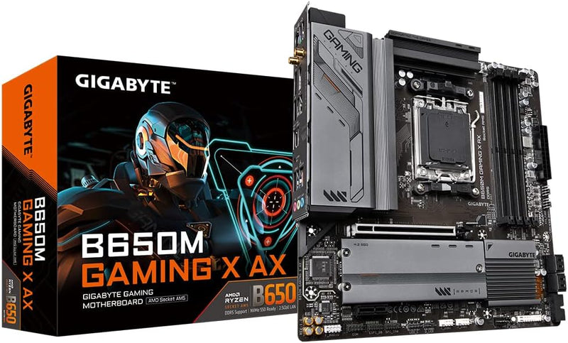 Gigabyte B650M Gaming X AX (rev. 1.x) AMD B650 Socket AM5 Micro ATX