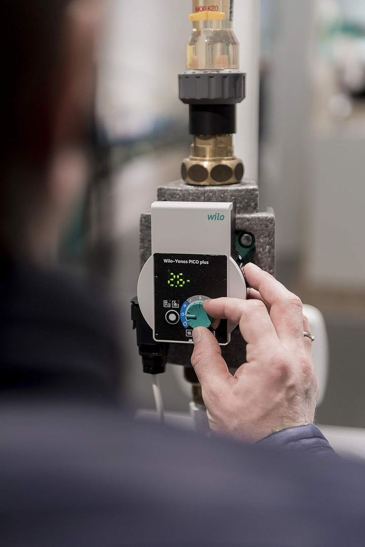 Wilo-Yonos PICO plus 15/1-6, Hocheffiziente Heizungspumpe, Nassläufer-Umwälzpumpe, Baulänge 130mm 13